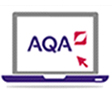 aqa laptop logo