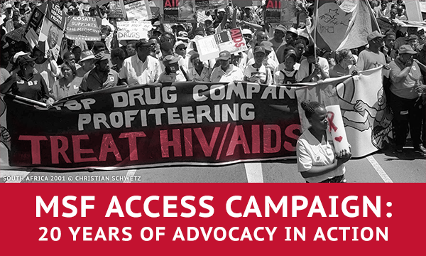 MSF Access Campaign: 20 years of advocacy in action.