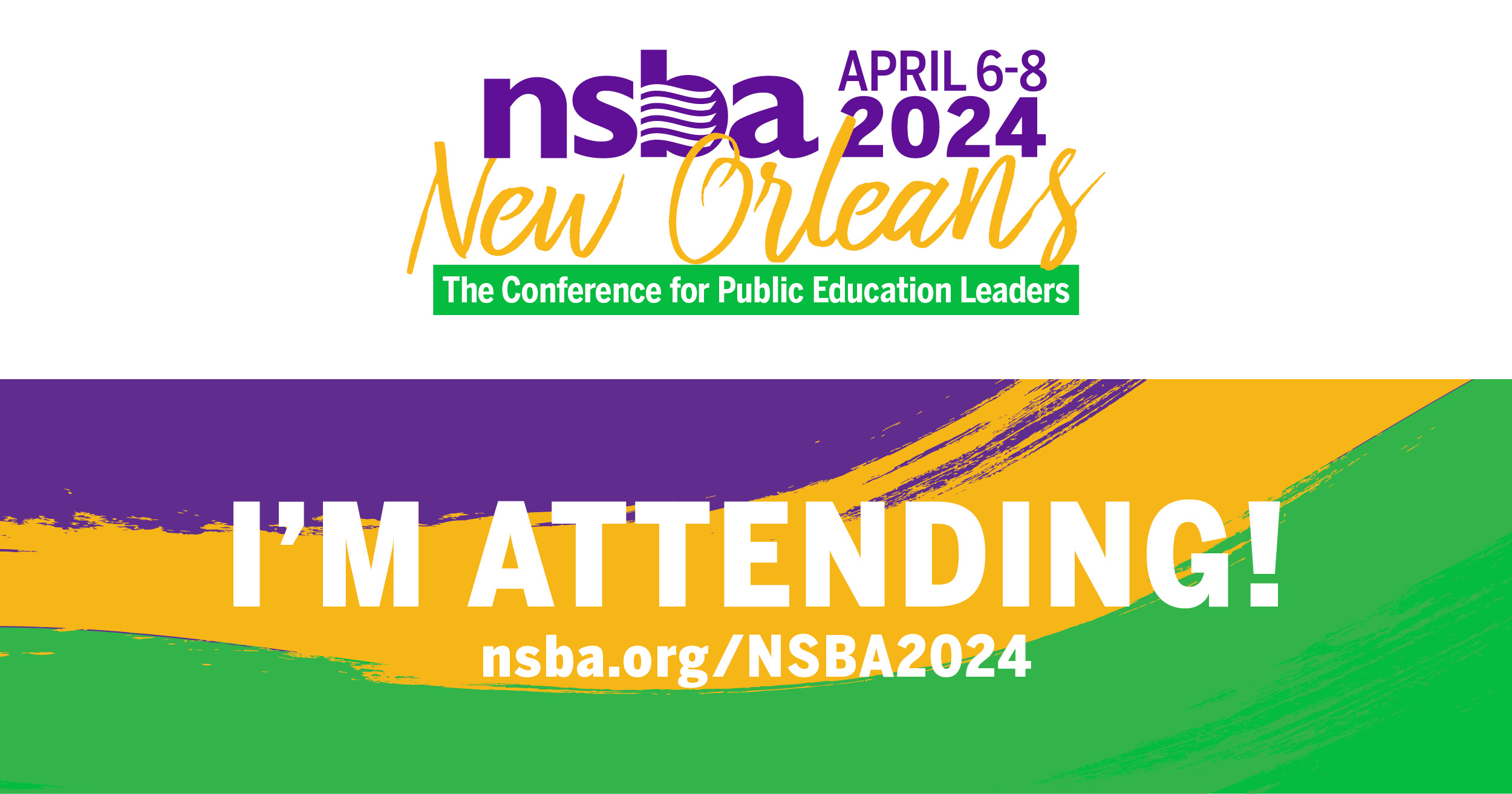 Social Media Badges NSBA 2024 Annual Conference & Exposition